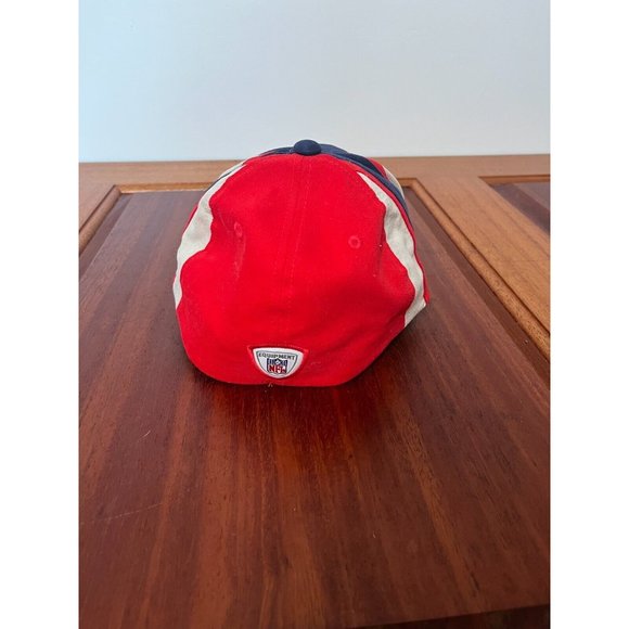 Reebok NFL Team Apparel New England Patriots Baseball Hat Fitted Cap Blue - Picture 5 of 7